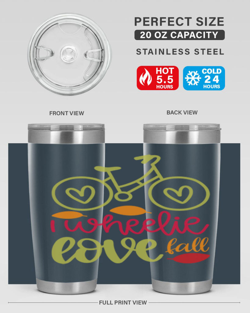 I Wheelie Love Fall 342#- fall- Tumbler