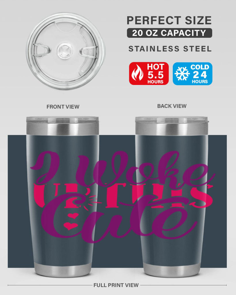 I Workup This Cute Style 243#- baby- tumbler