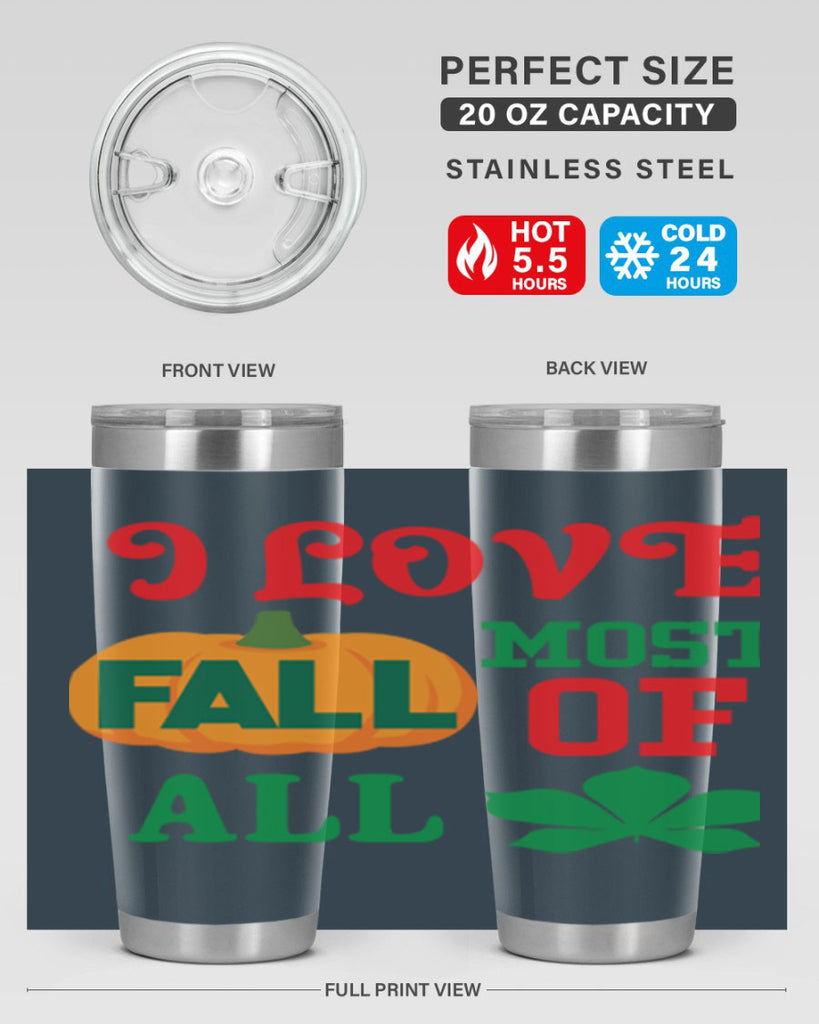 ILOVEFALLMOSTof 346#- fall- Tumbler
