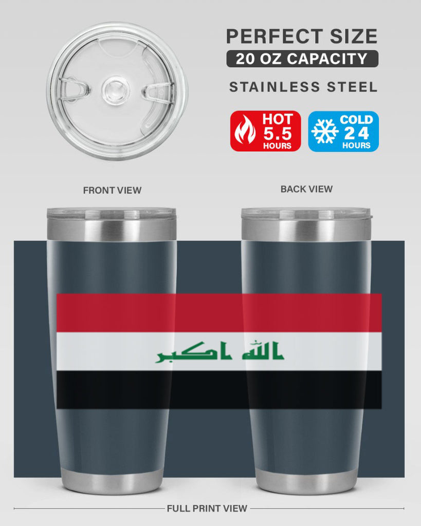 Iraq 118#- world flags- Tumbler