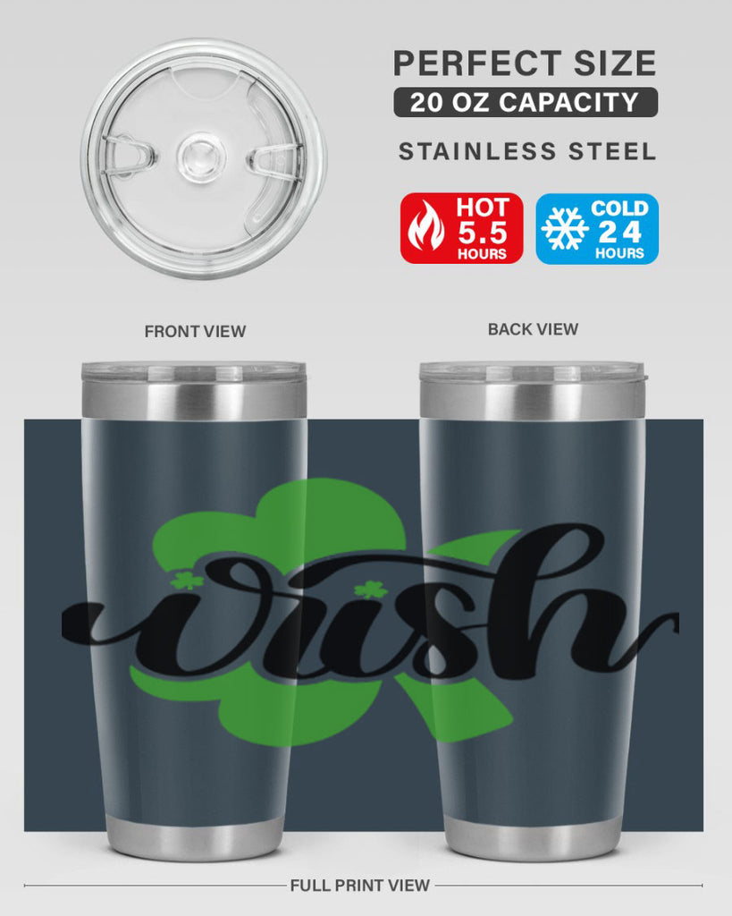 Irish Style 82#- St Patricks Day- Tumbler