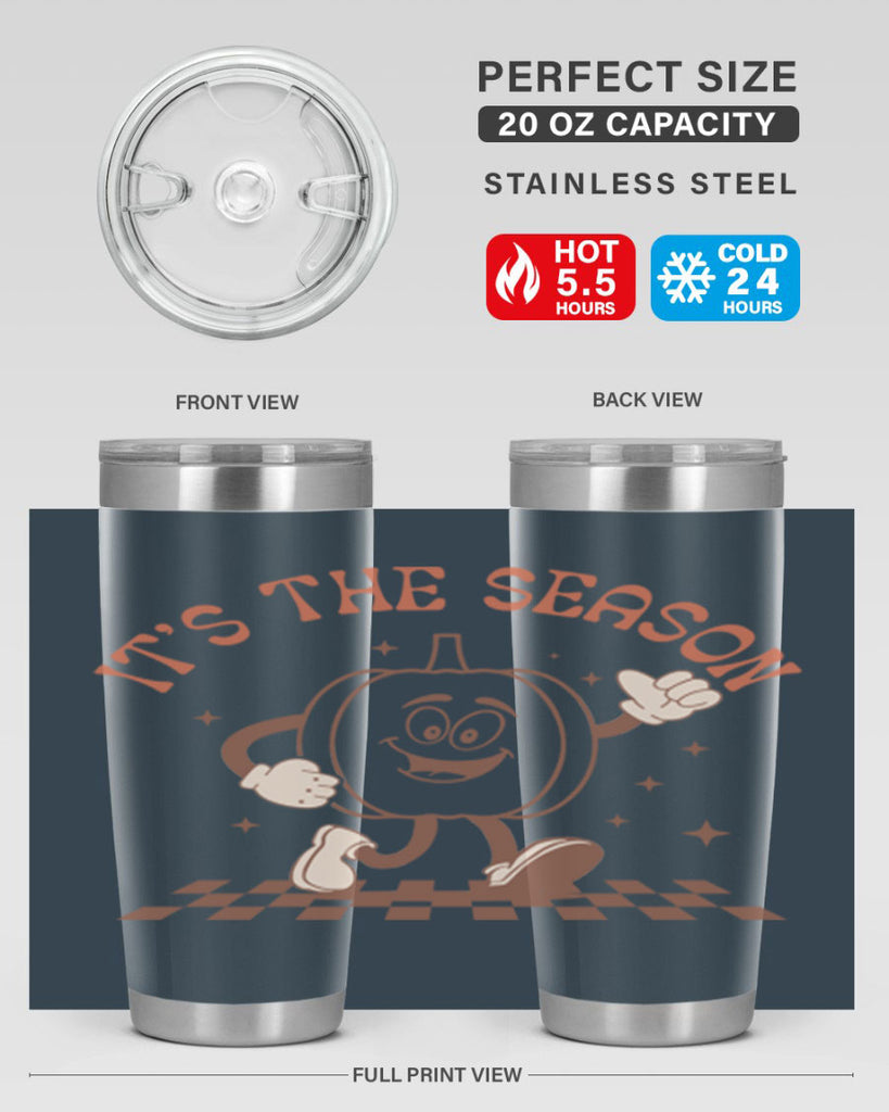 Its The Season 378#- fall- Tumbler
