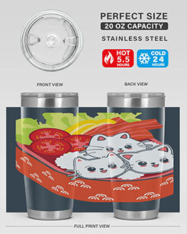 Kawaii Cat Boxed Lunch Anime Anime 266#- anime- Tumbler