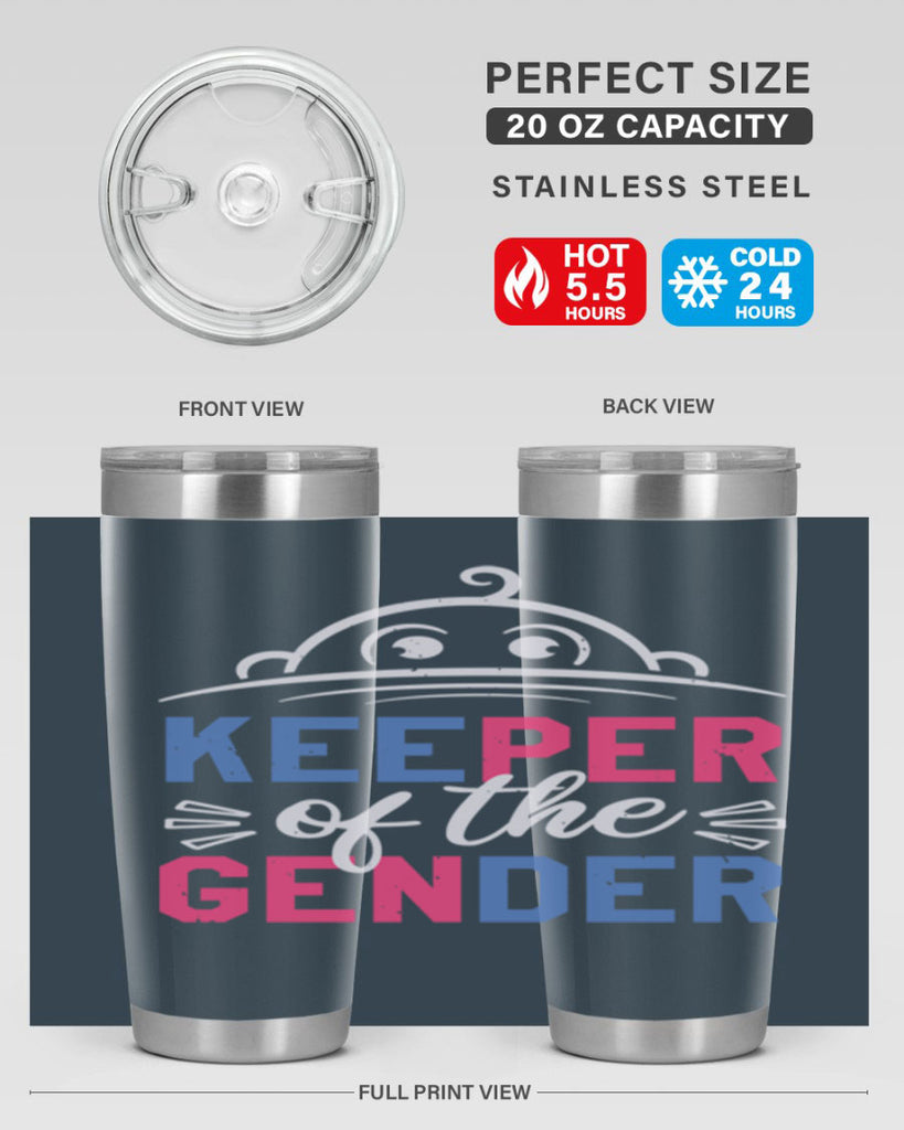 Keeper of the gender Style 31#- baby shower- tumbler