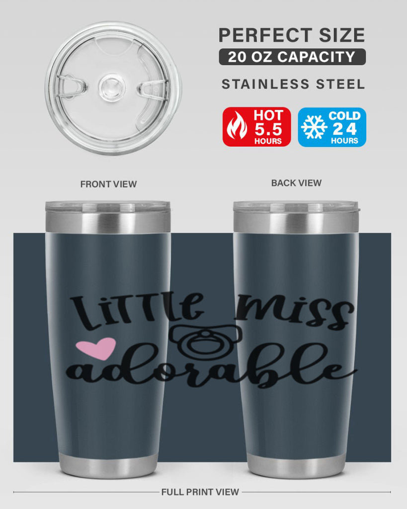 Little Miss Adorable Style 59#- baby- tumbler