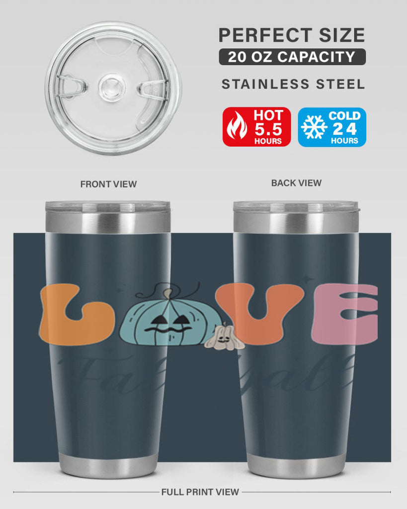 Love Fall Yall 413#- fall- Tumbler