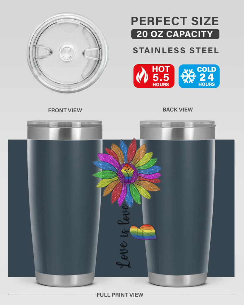 Love Is Love Pride Lgbt Sunflower Png 47#- lgbt- Tumbler