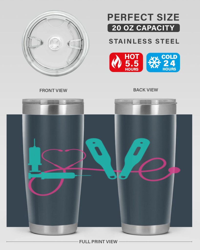 Love Style Style 135#- nurse- tumbler