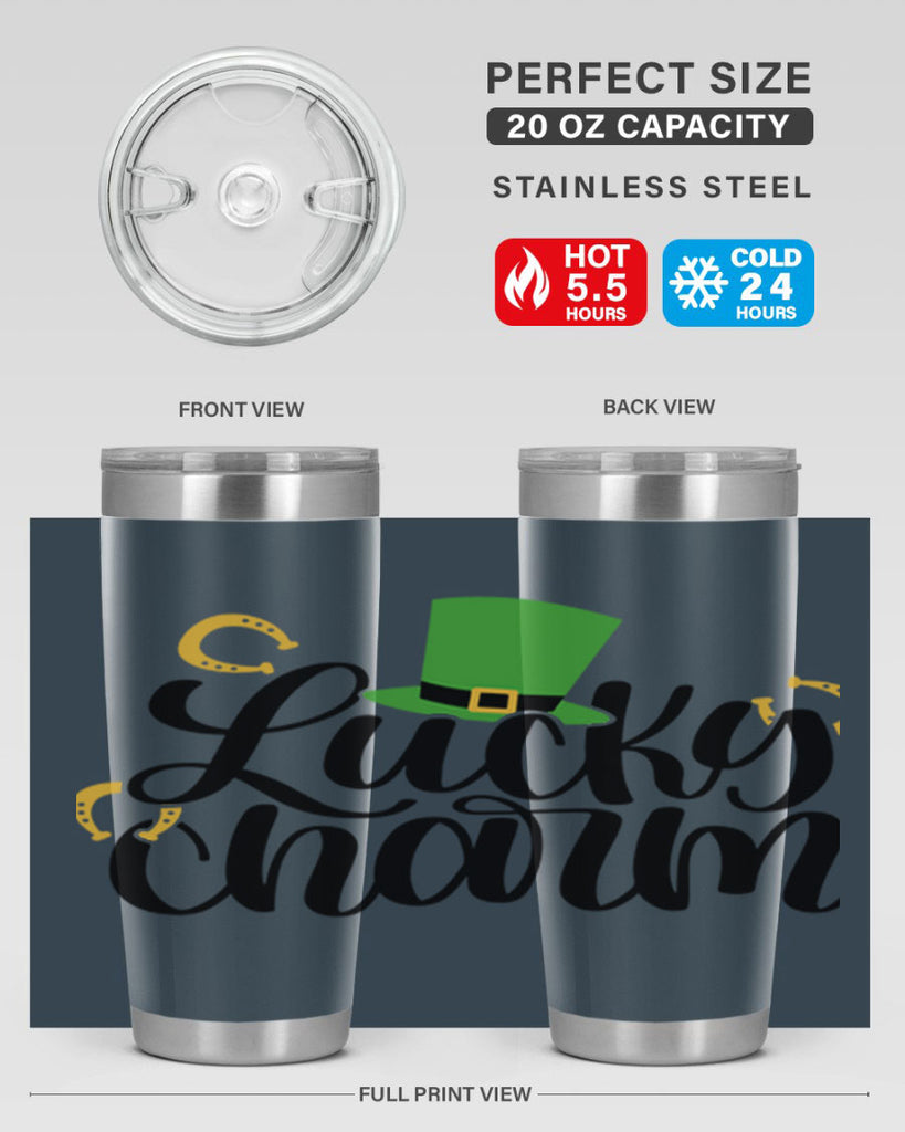 Lucky Charm Style 58#- St Patricks Day- Tumbler