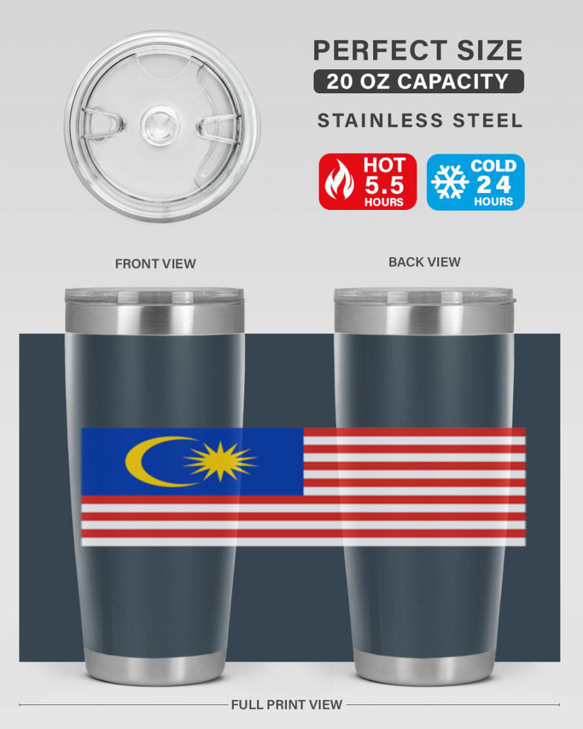 Malaysia 94#- world flags- Tumbler