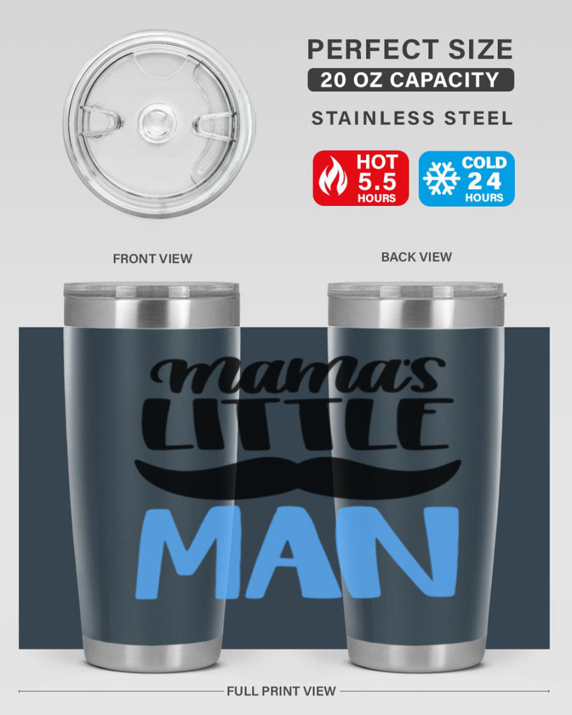Mamas Little Man Style 49#- baby- tumbler