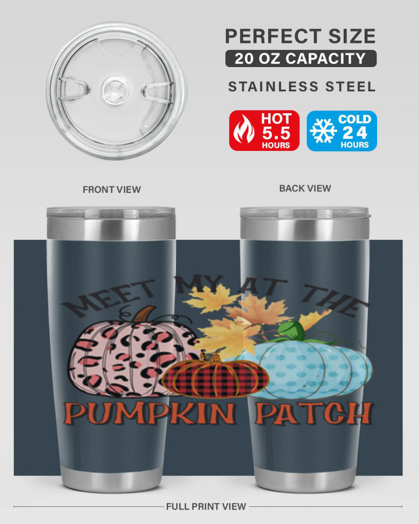 Meet My at the Pumpkin Patch 425#- fall- Tumbler