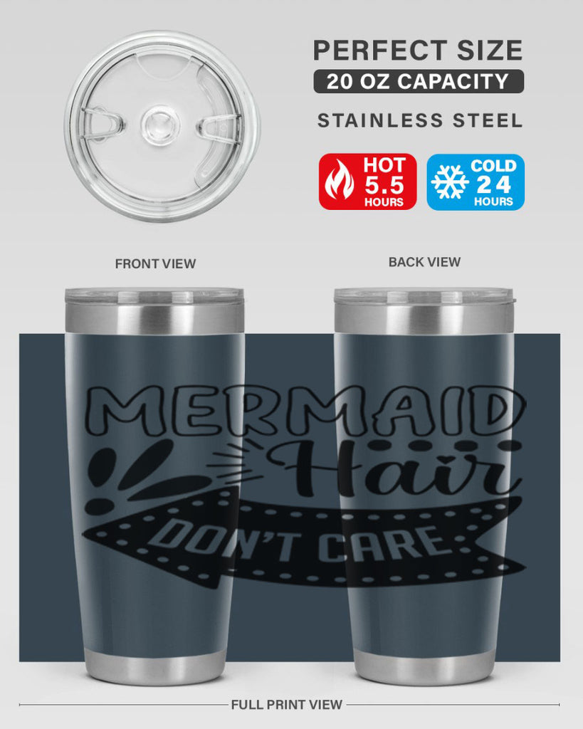 Mermaid hair dont care 403#- mermaid- Tumbler