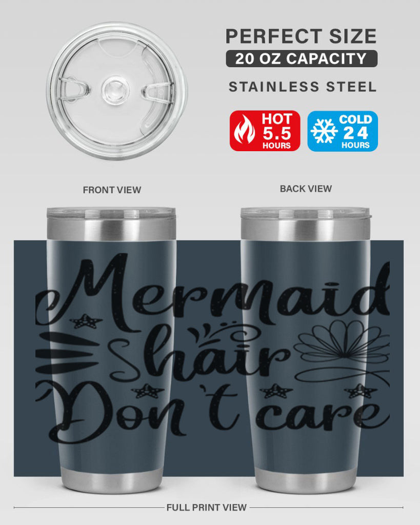 Mermaid hair dont care 415#- mermaid- Tumbler