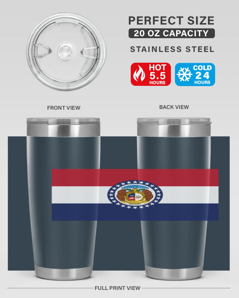 MissouriMissouri 27#- Us Flags- Tumbler