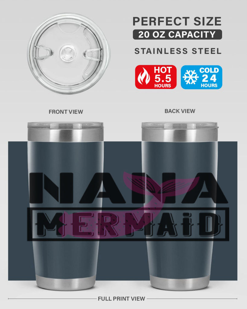 Nana mermaid 517#- mermaid- Tumbler