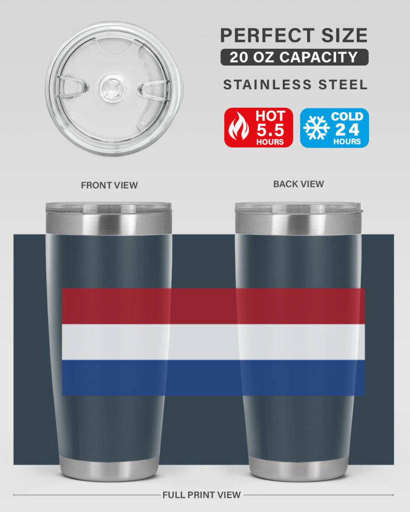 Netherlands 75#- world flags- Tumbler