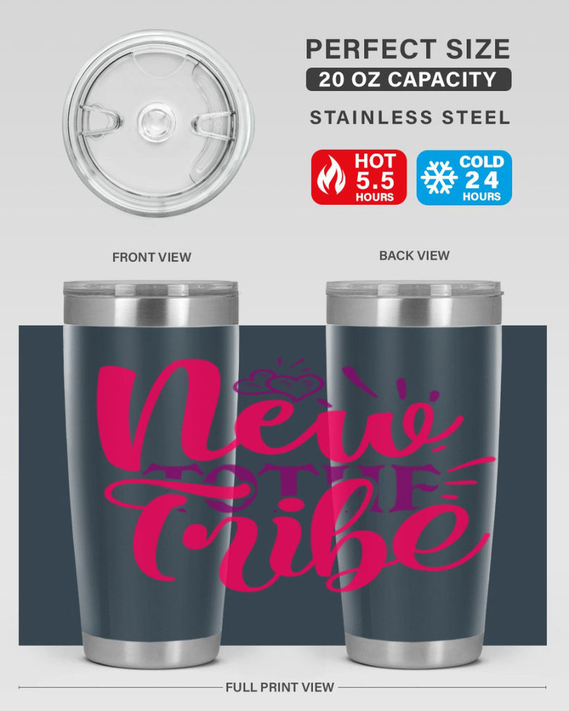 New To the Tribe Style 214#- baby- tumbler