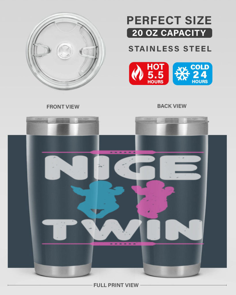 Nige Twin Style 184#- baby- tumbler