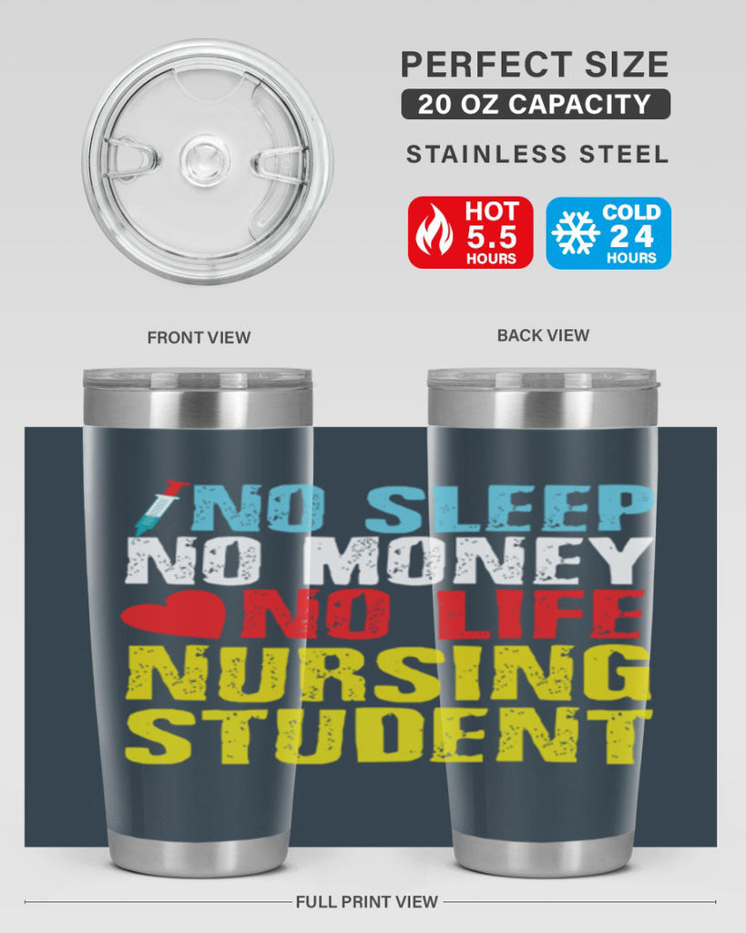 No Sleep Style 290#- nurse- tumbler