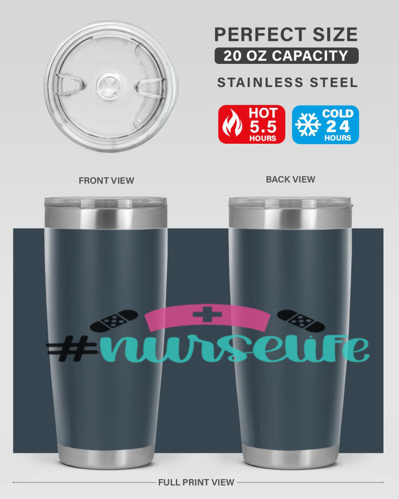 Nurse Life Style Style 107#- nurse- tumbler
