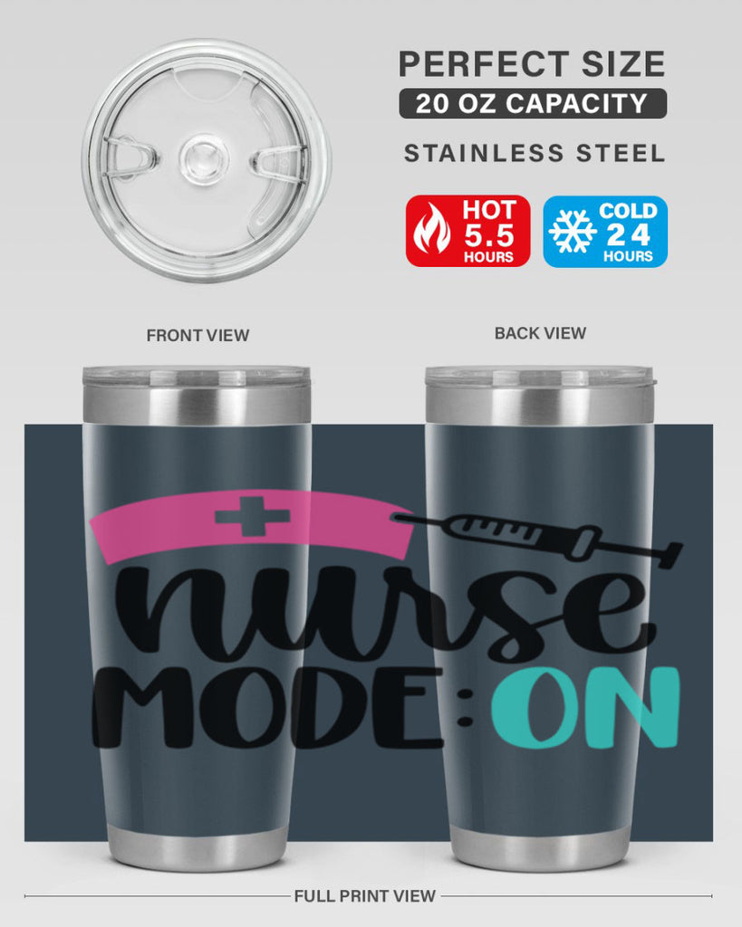 Nurse Mode ON Style Style 102#- nurse- tumbler