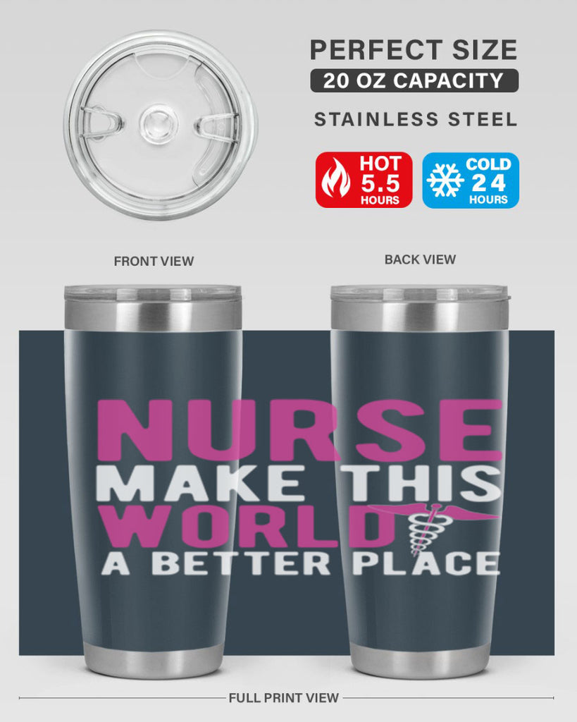 Nurse make this Style 404#- nurse- tumbler