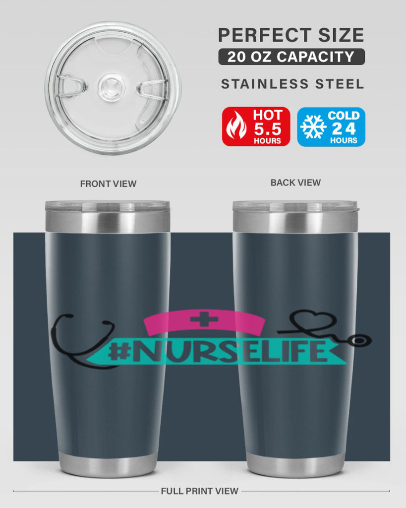 Nurselife Style Style 92#- nurse- tumbler