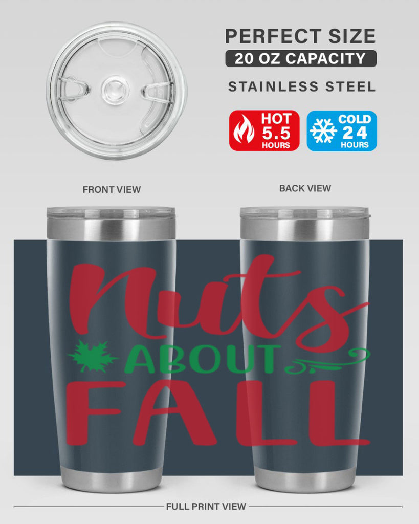 Nuts About Fall 443#- fall- Tumbler