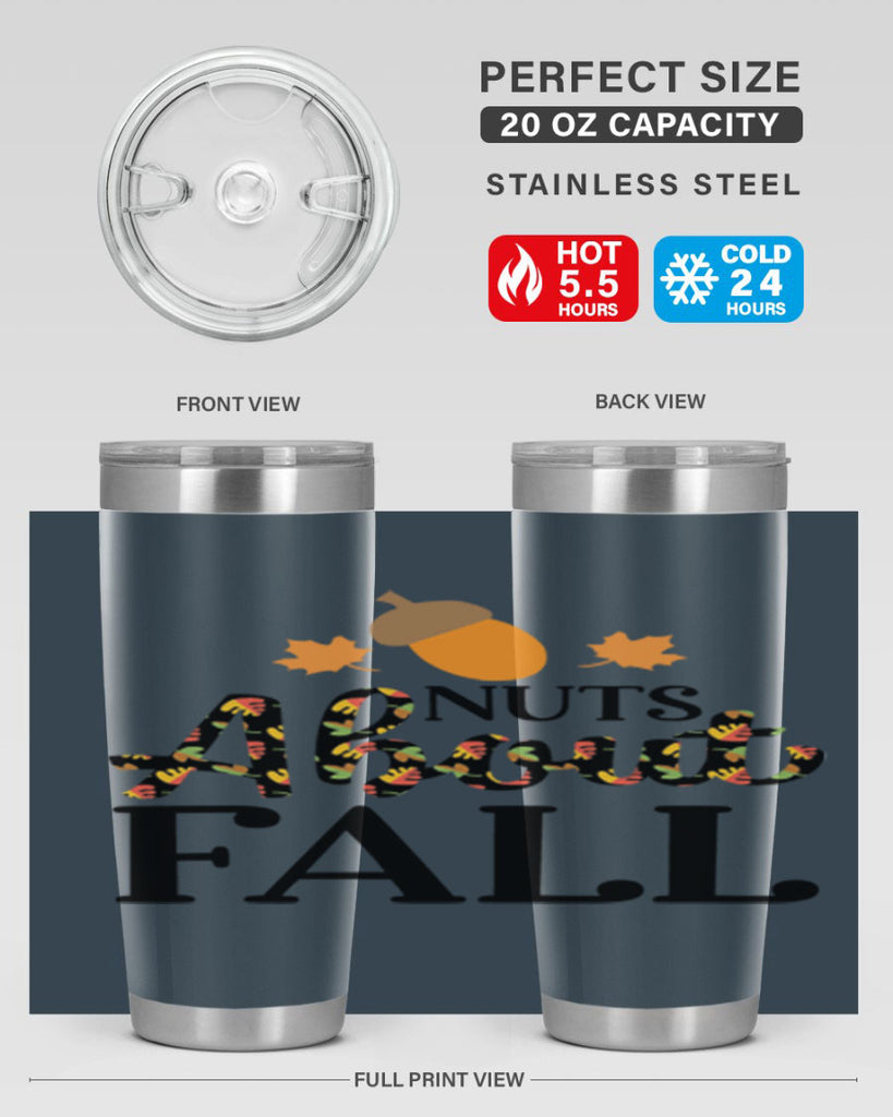 Nutsaboutfall 447#- fall- Tumbler