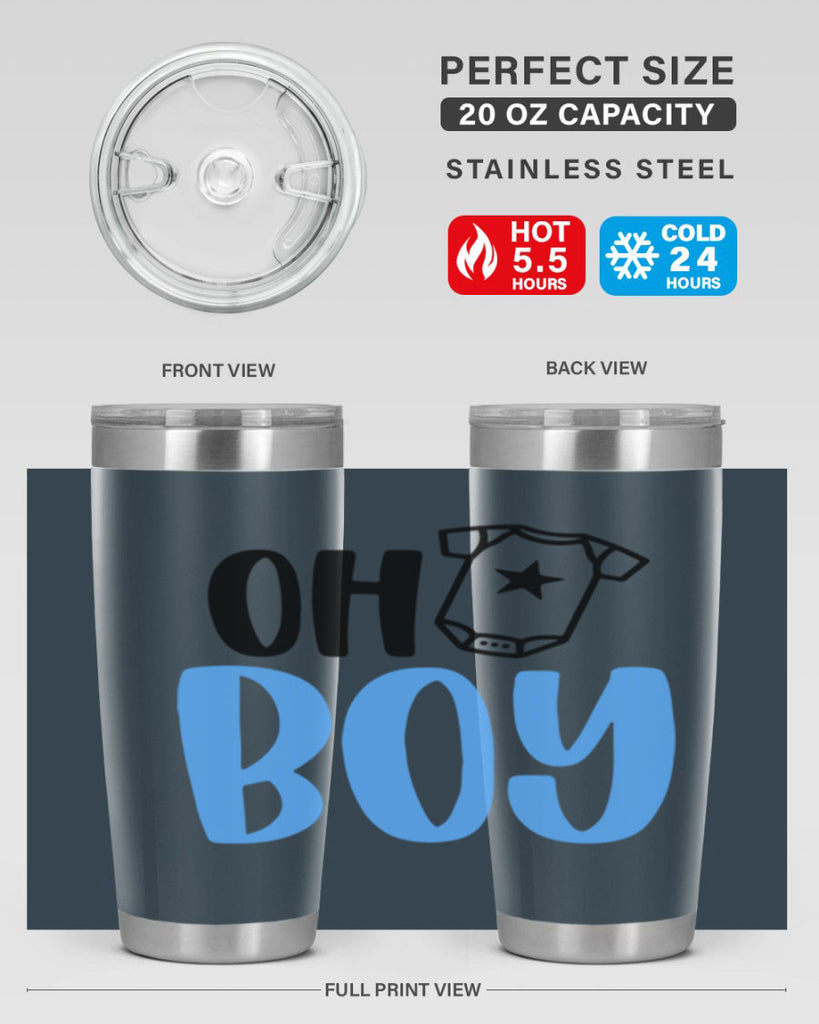 Oh Boy Style 35#- baby- tumbler