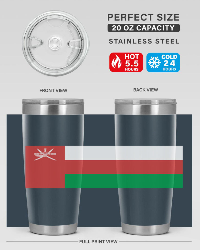 Oman 67#- world flags- Tumbler