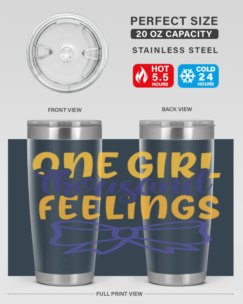One Girl Thousand Feelings Style 208#- baby- tumbler