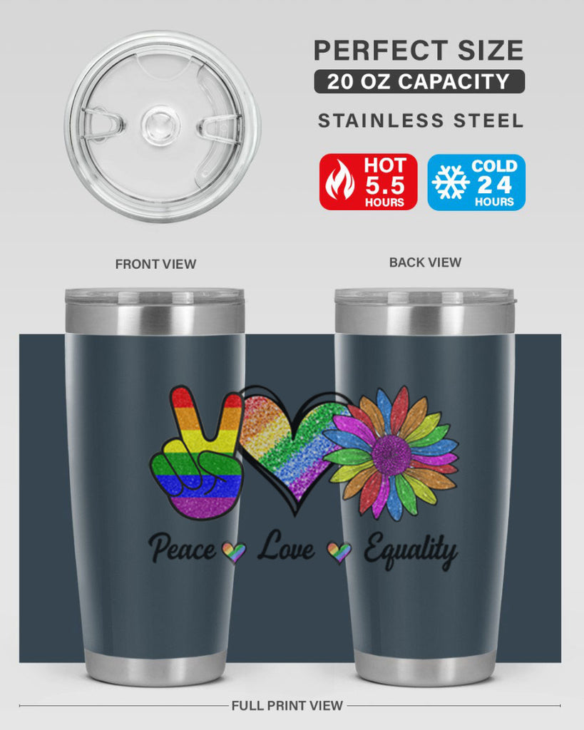 Peace Love Equality Lgbt Pride Design 40#- lgbt- Tumbler