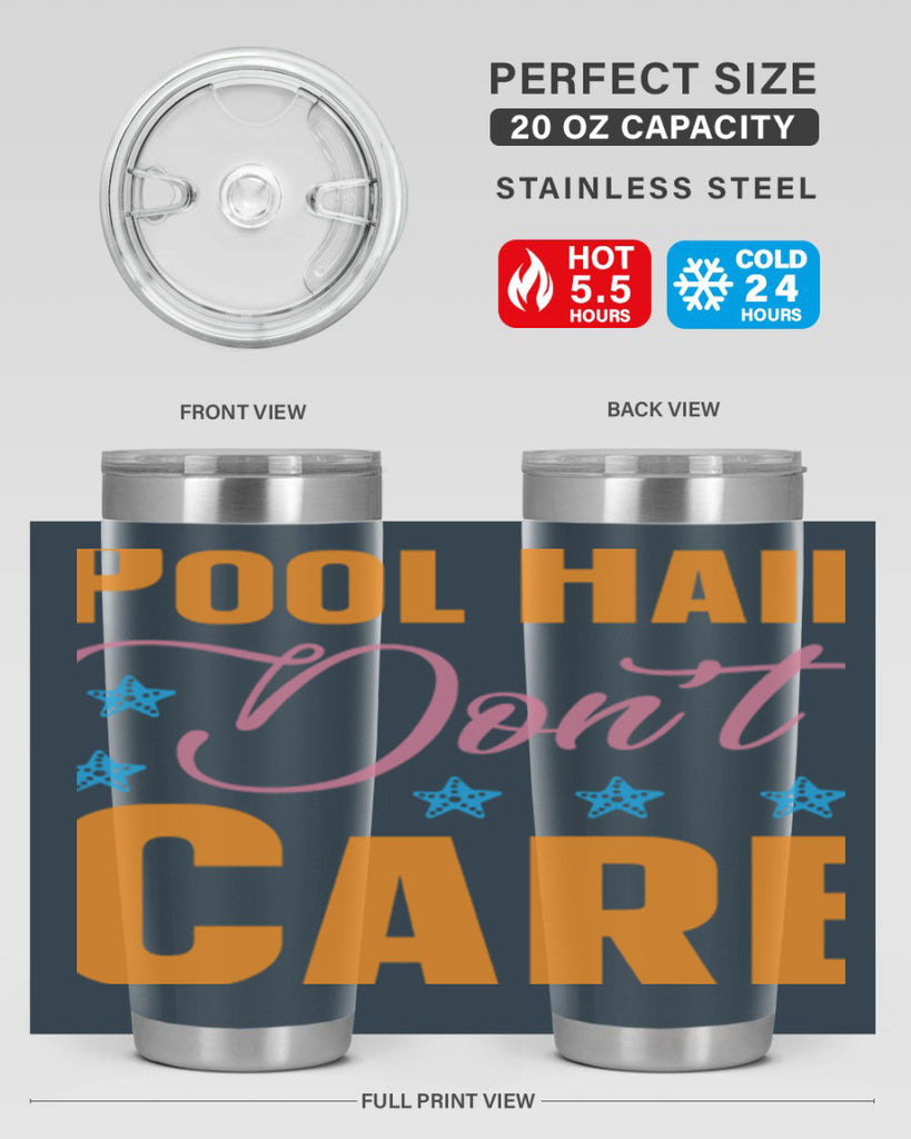 Pool Hair Dont Care 543#- mermaid- Tumbler
