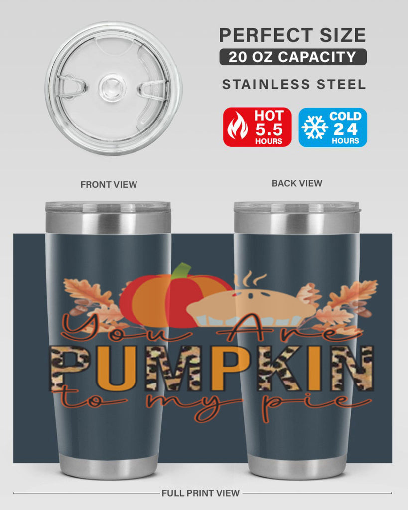 Pumpkin Pie Fall 531#- fall- Tumbler
