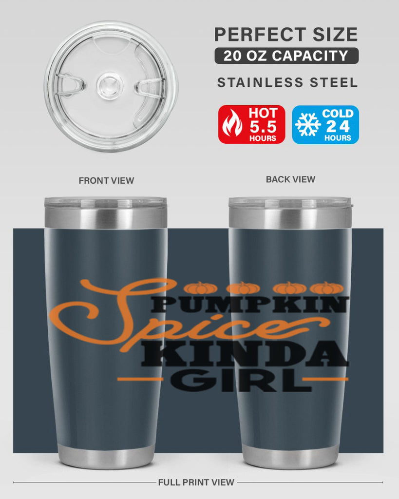 Pumpkin Spice Kinda Girl 552#- fall- Tumbler