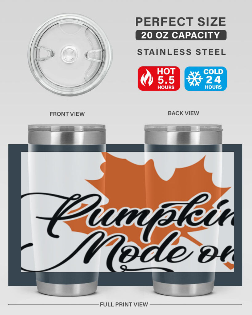 PumpkinModeondesign 563#- fall- Tumbler