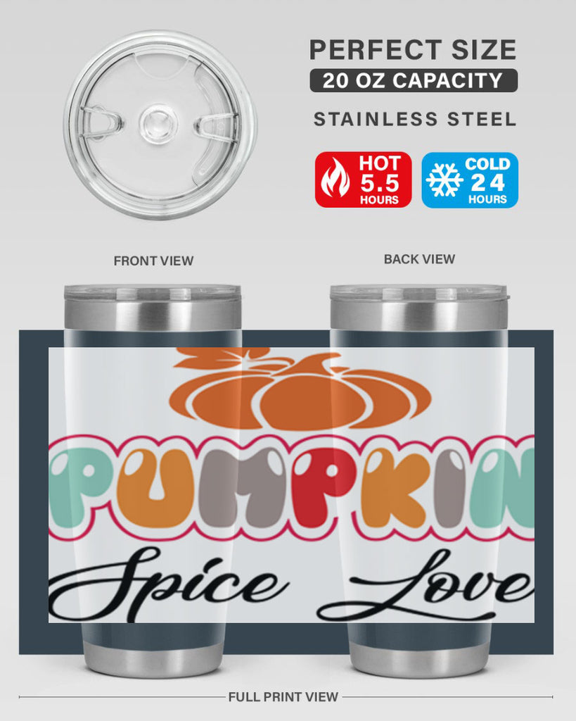 PumpkinSpiceLoverdesign 570#- fall- Tumbler