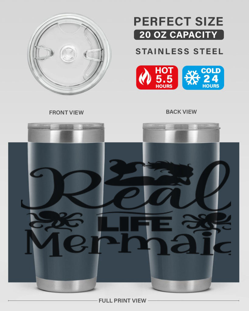 Real Life Mermaid 550#- mermaid- Tumbler