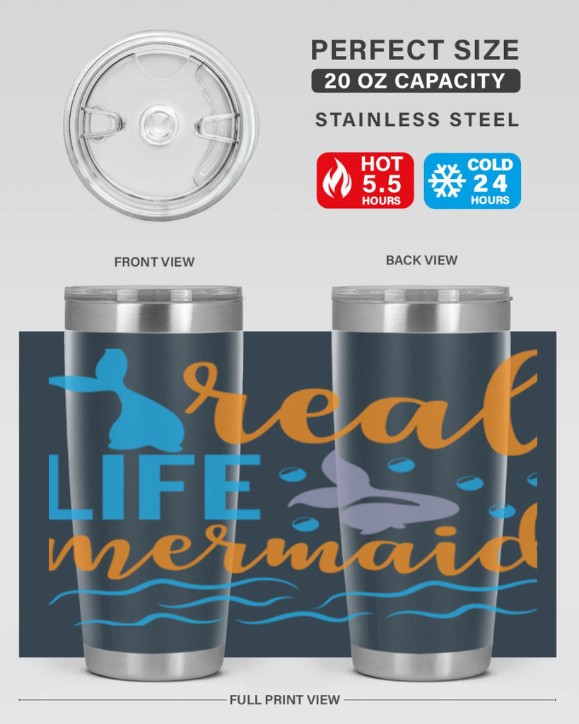 Real Life Mermaid Design 556#- mermaid- Tumbler