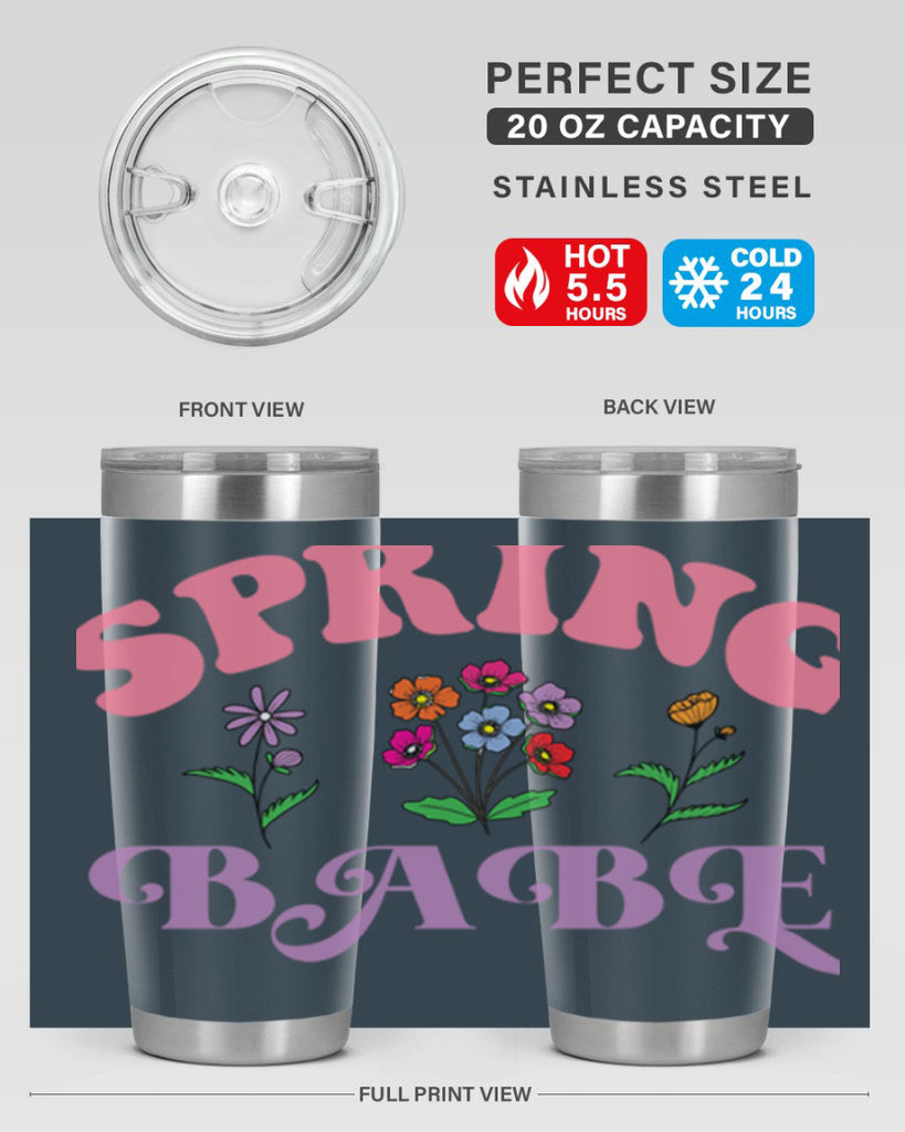 Spring Babe  480#- spring- Tumbler