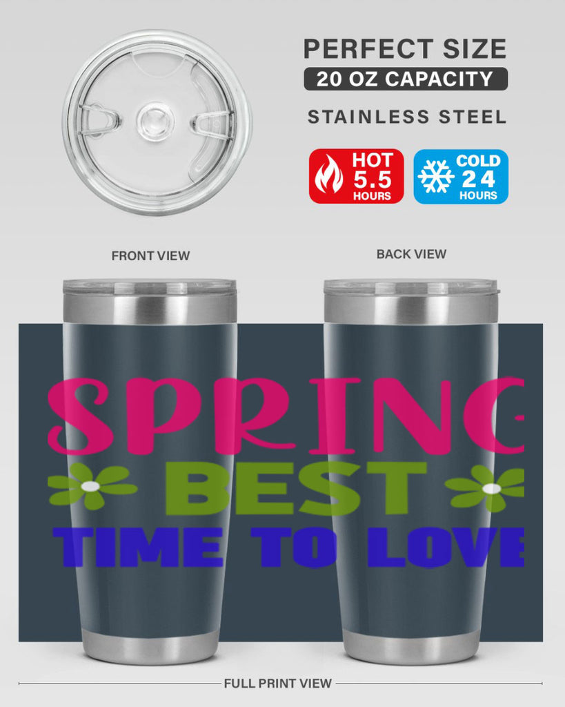 Spring Best Time to Love 416#- spring- Tumbler