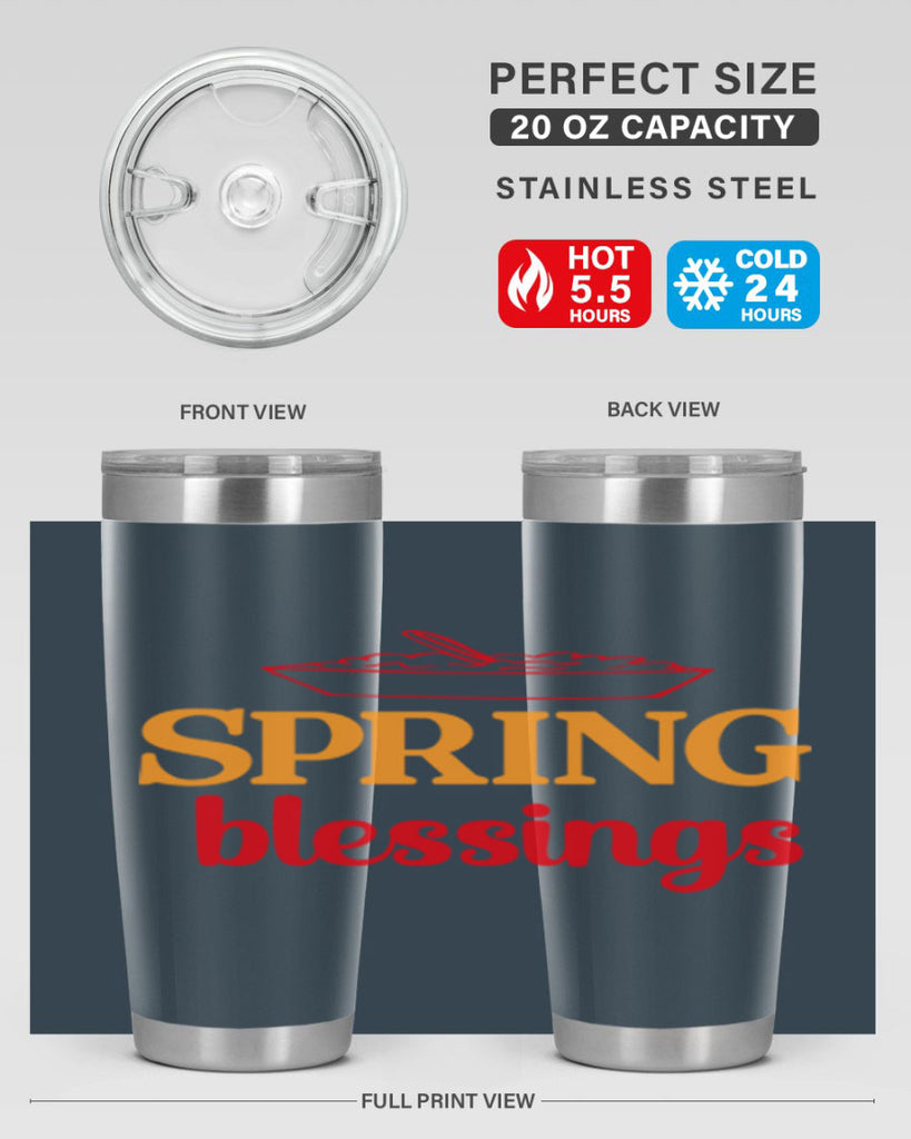 Spring blessings 420#- spring- Tumbler