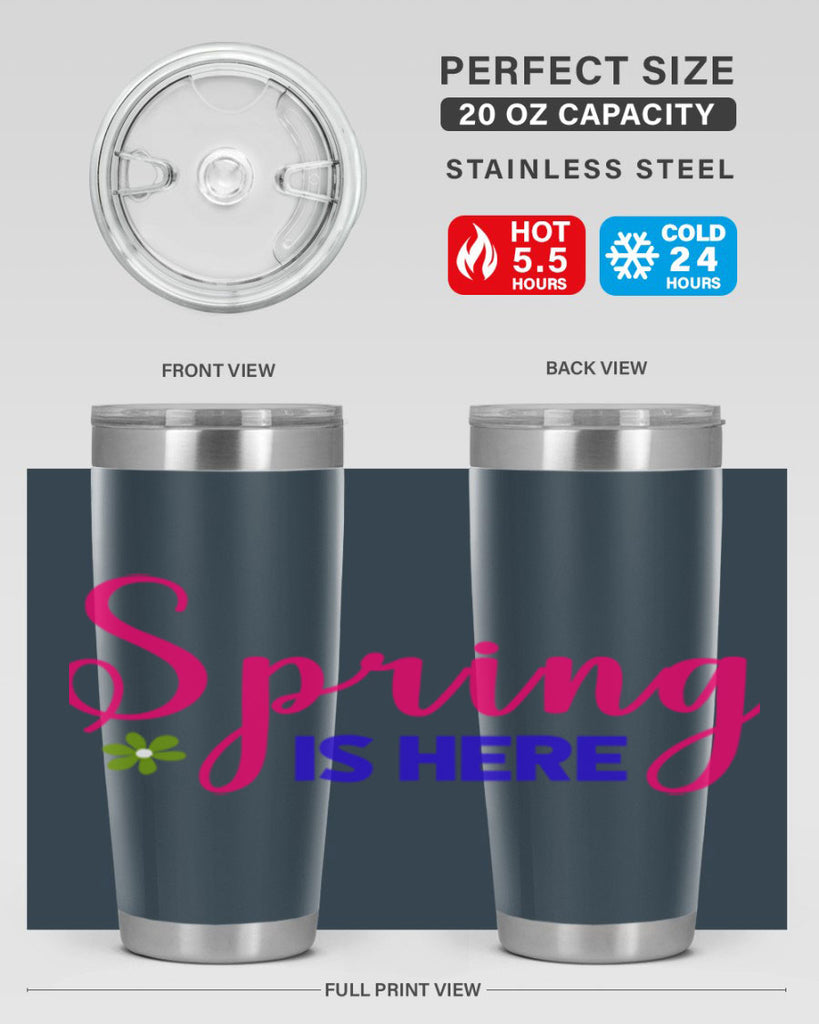 Spring is Here 455#- spring- Tumbler