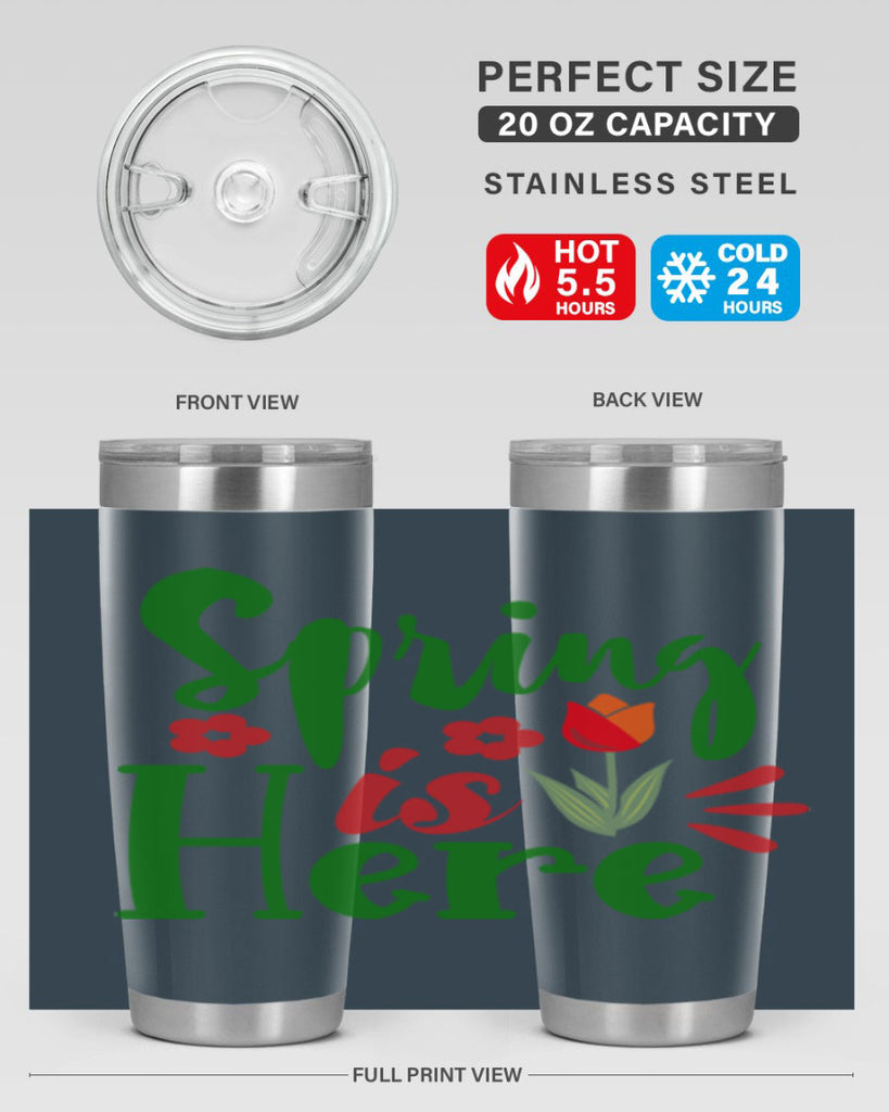 Spring is Here 497#- spring- Tumbler