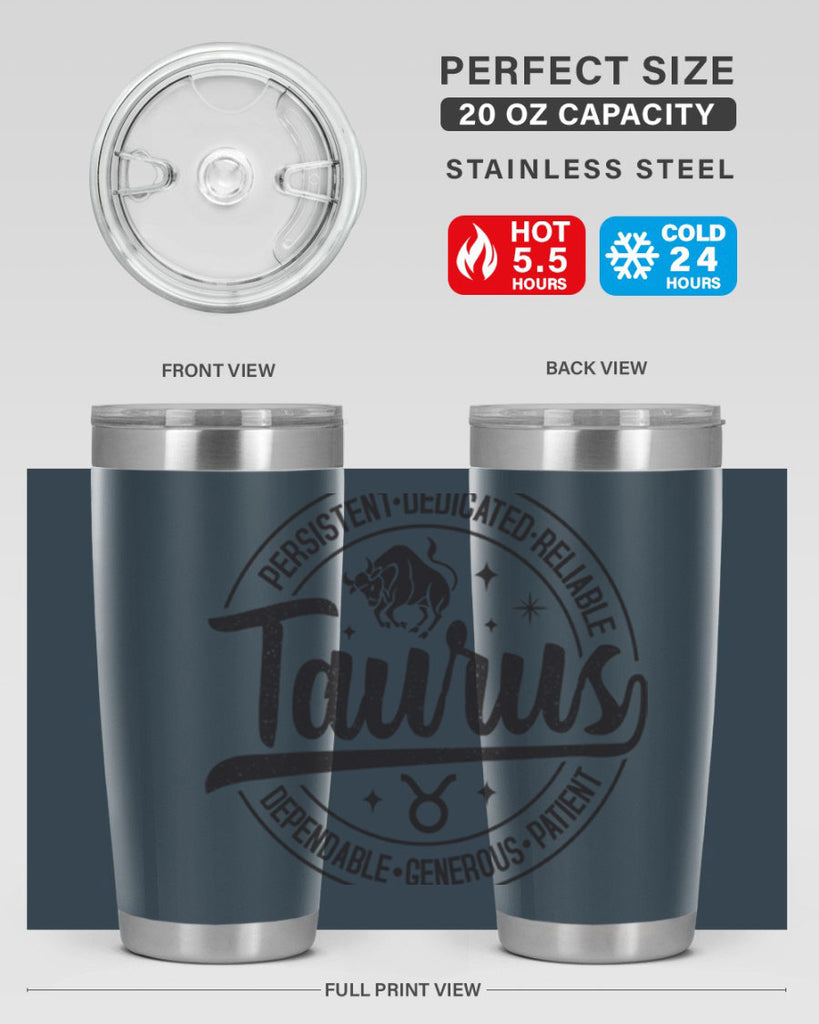 Taurus 494#- zodiac- Tumbler