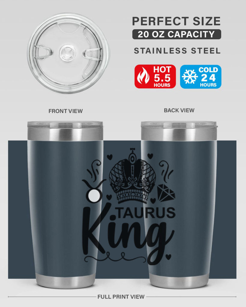 Taurus king 501#- zodiac- Tumbler