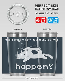 Waiting For Something Sleeping Cat 285#- anime- Tumbler