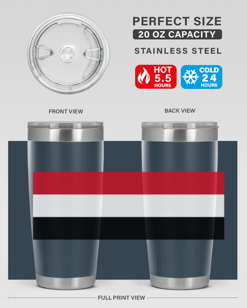 Yemen 3#- world flags- Tumbler